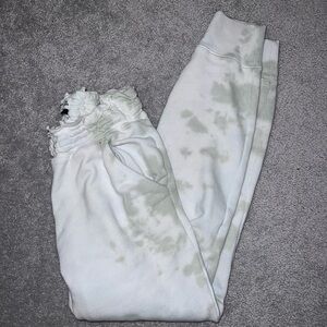 Abercrombie and Fitch Tie Dye Print Joggers
